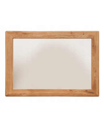 GIALO - Oglinda cu rama din lemn de stejar