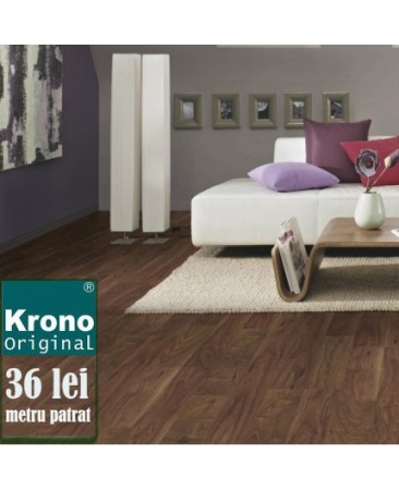 Parchet laminat - Parchet laminat Krono Original, Decor Nuc Piton 8mm cls 32- AC4 cod 8696