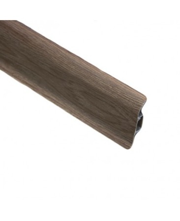 Accesorii - Plinta parchet PVC cu canal cablu 5.5 cm cod 205