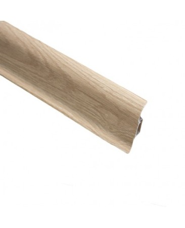 Accesorii - Plinta parchet PVC cu canal cablu 5.5 cm cod 216