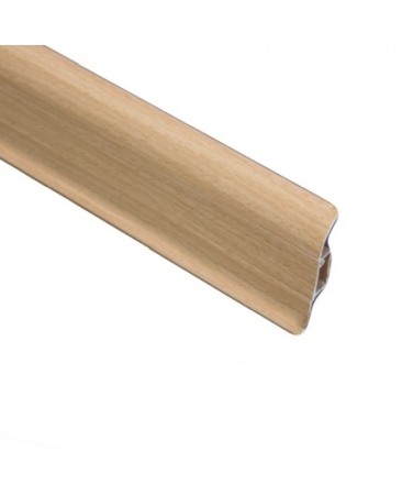 Accesorii - Plinta parchet PVC cu canal cablu 5.5 cm cod 233