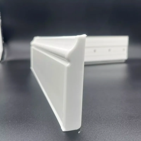 Plinta Parchet PVC Ideal Dyuna Alba 80x15x2200 mm [4]