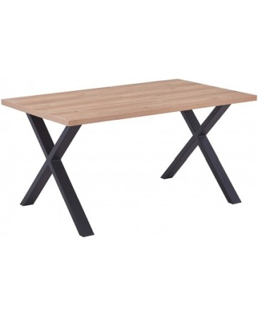 Set 2 picioare de masa metalice, model industrial, l 75 x H 73 cm [6]