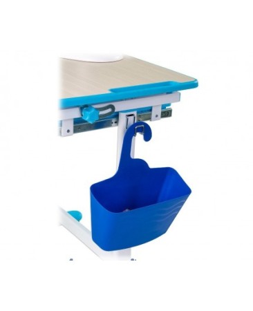 SET BIROU SI SCAUN COPII, REGLABIL PE INALTIME, PICO ALBASTRU [5]