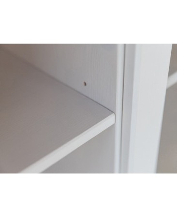 Vitrina din lemn alba Marone Elite 2D [6]