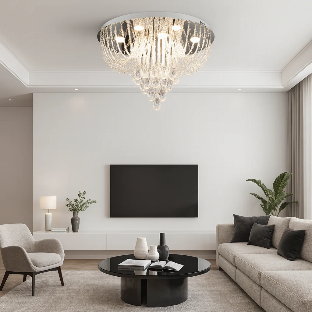 Candelabru LED patrat 45W, 4000K, 9 surse de lumina 6049/9 [4]