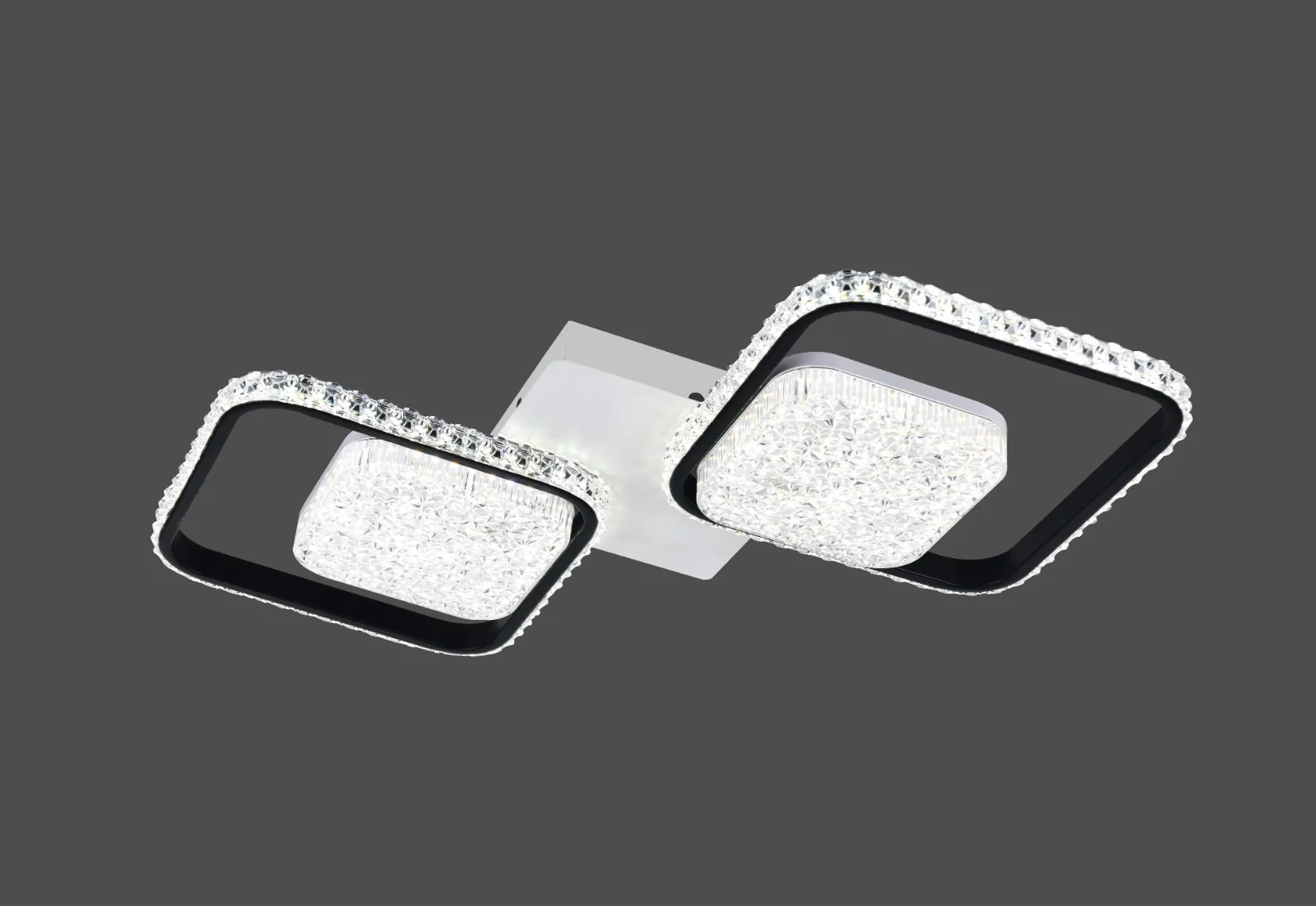 Lustra LED, Ø260×H160 mm, E27 max 60W, 26233/2+2WH [2]