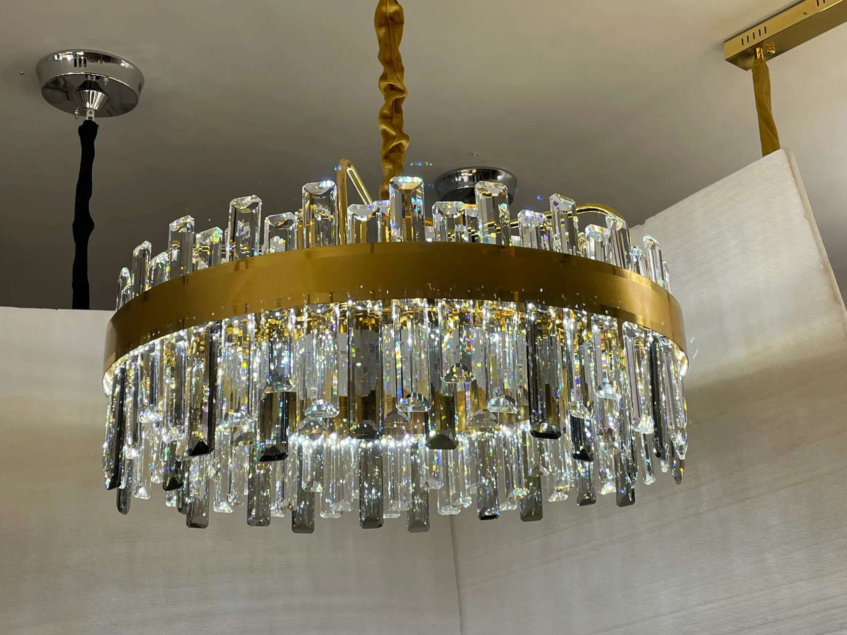 Candelabre - CANDELABRU LED CU TELECOMANDA, 140 W, Ø ≈ 600 MM, TEMPERATURA REGLABILA 2800–6500 K – MODEL SX8652/600 FG