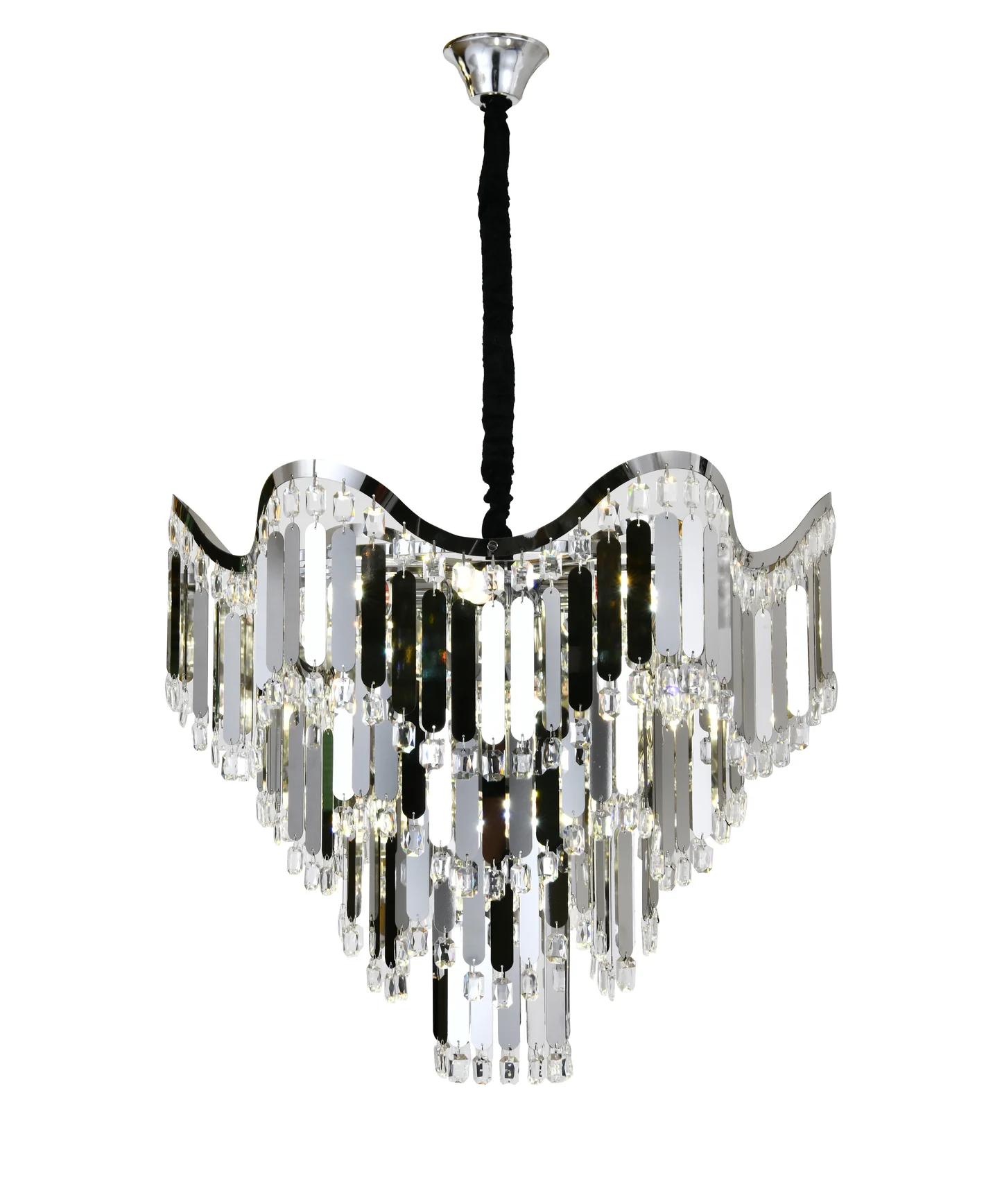 Candelabre - Candelabru modern, Ø600×H556 mm, E27 max 60W × 12, model 78012/600 CH