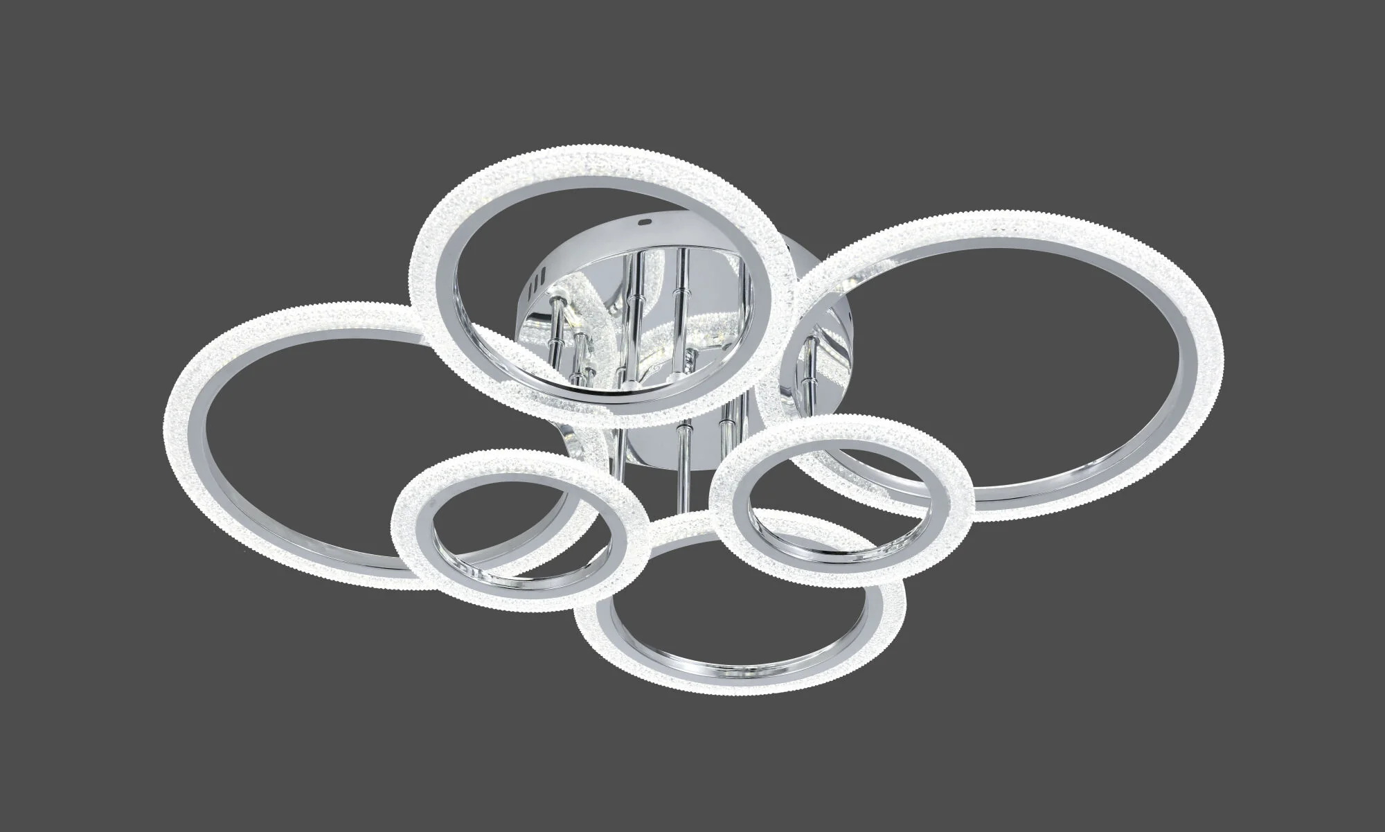 Lustre LED - Lustra LED cu telecomanda, model 26056/2+2+2CR