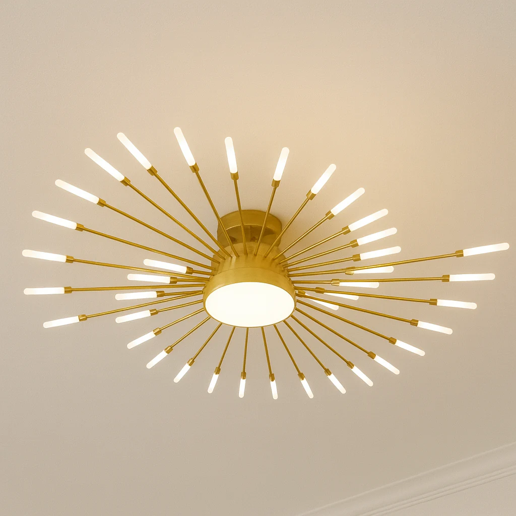 Lustre LED - Lustra LED modernă D1280×H110 mm, 51×2W, telecomandă, 27127/42+1 PLG
