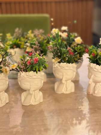 Lumanari - Decoratiune ceramica Silence Bloom
