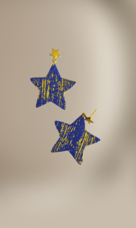 CERCEI STELUTE ALBASTRU REGAL