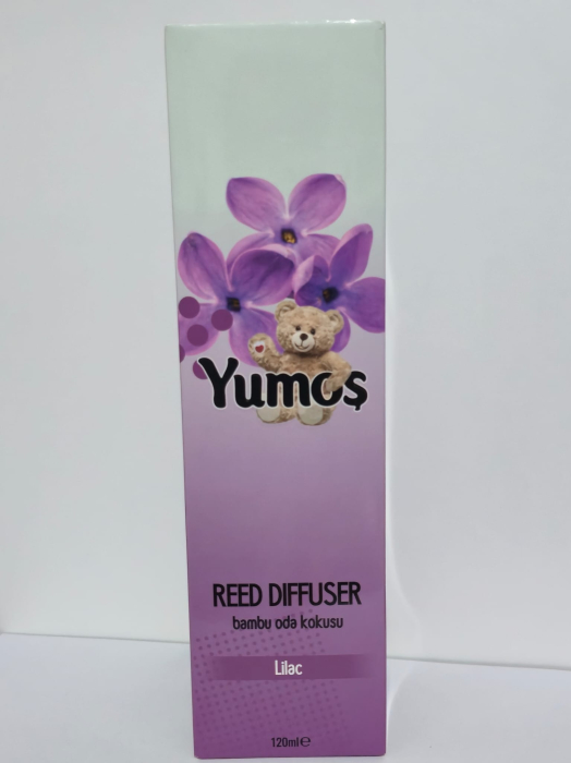YUMOS Odorizant Camera cu Betisoare Lilac 120 ml [2]