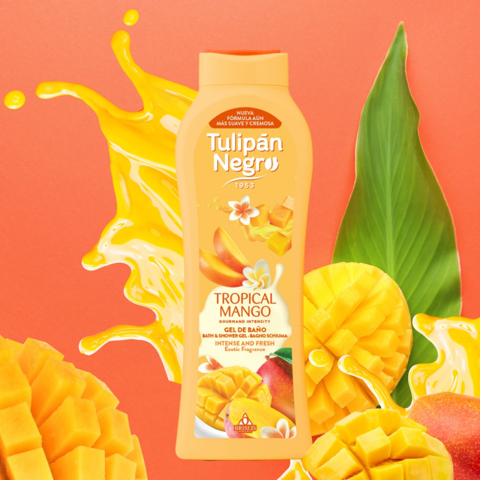 Gel de dus TulipanNegro mango tropical 650 ml [2]