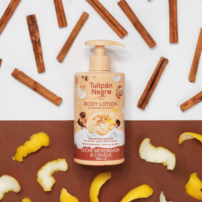 Loțiune de corp TulipanNegro Leche Merengada & Cinnamon 400 ml [2]