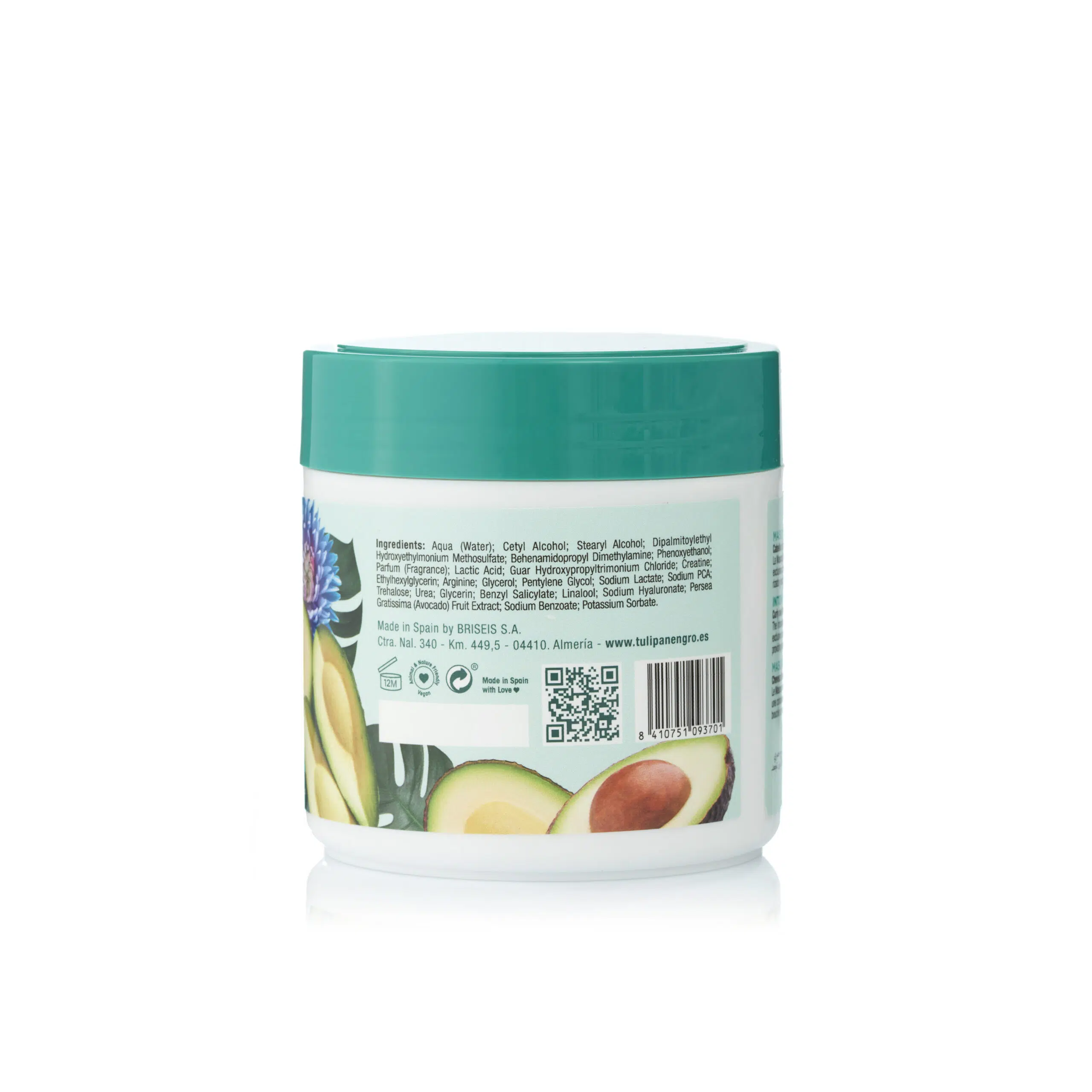 Tulipan Negro Mască păr intensiv hidratantă 400 ml [3]