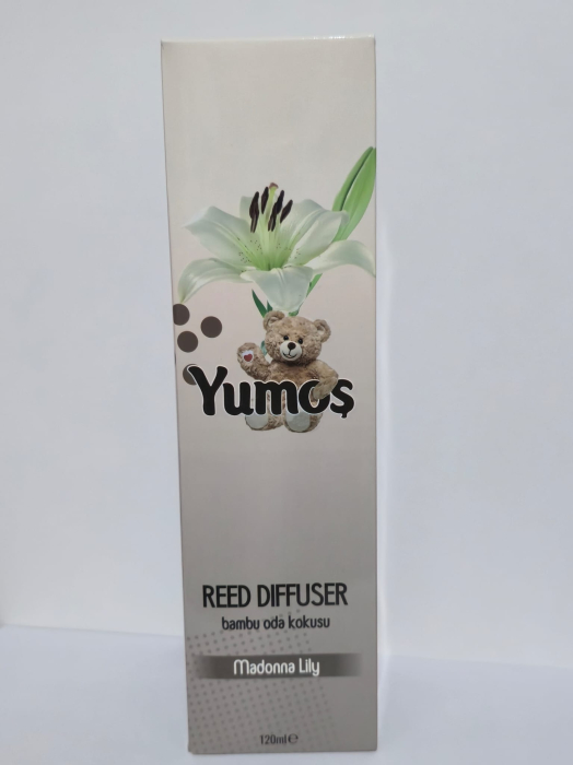 YUMOS Odorizant Camera cu Betisoare Madonna Lily 120 ml [2]