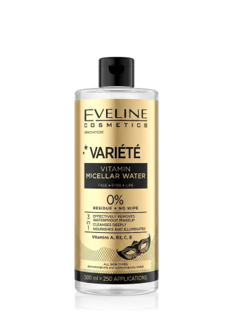 Demachiante - Apa micelara Vitamin Variete Eveline 500 ml
