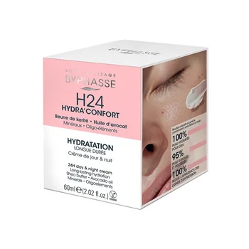 Byphasse Cremă H24 Hydra’Comfort 60 ml Zi și noapte [1]
