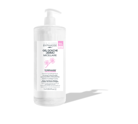 Ingrijire corp - Byphasse Gel de duș micelar dermatologic Topiphasse 1 l
