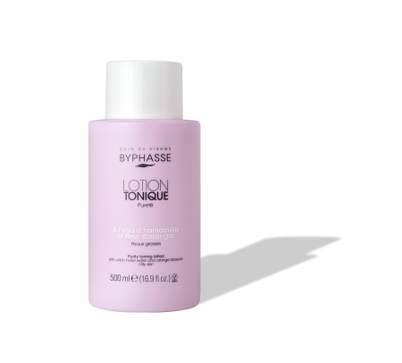 Demachiante - Byphasse Lotiune tonica Purity pentru ten gras 500 ml Apa de hamamelis si flori de portocal