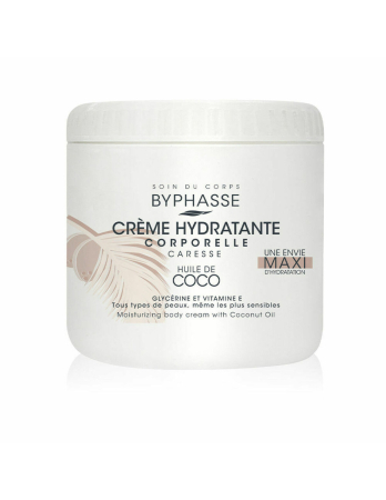 Ingrijire corp - Crema de corp hidratanta Ulei de Cocos, Byphasse, 500 ml