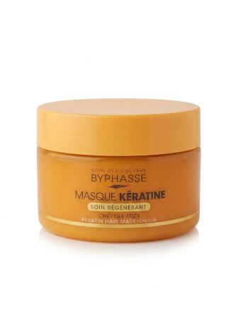 Balsam si masca par - Byphasse Masca pentru par uscat cu keratina Sublim Protect, 250ml