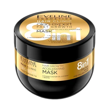 Ingrijire par - Eveline Cosmetics Masca pentru par 8 in 1 Oleo Expert, 500ml