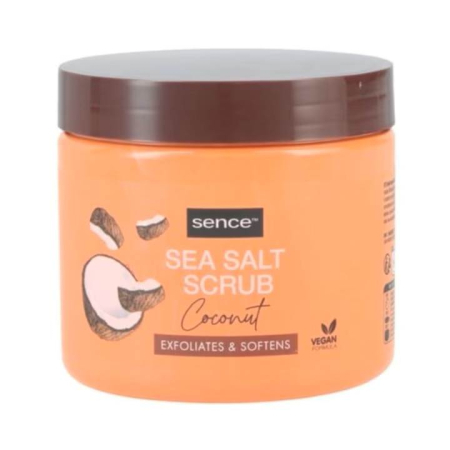 Gel de dus si exfoliante - Exfoliant pentru corp Sence Cocos 500 g