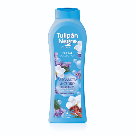 Ingrijire corp - Gel de dus TulipanNegro bergamotă și cedru 650 ml
