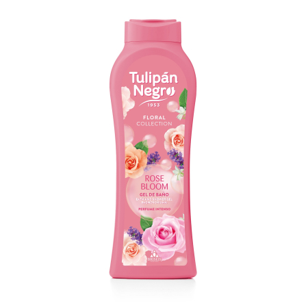 Ingrijire corp - Gel de dus TulipanNegro Rose Bloom 650 ml