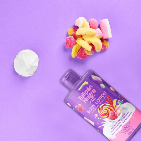Loțiune de corp Candy Fantasy TulipanNegro 400 ml [1]