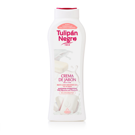 Gel de dus si exfoliante - Gel de dus TulipanNegro Crema de Jabon 650 ml