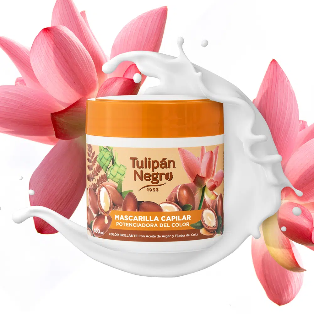 Tulipan Negro Mască pentru intensificarea culorii părului 400 ml [1]