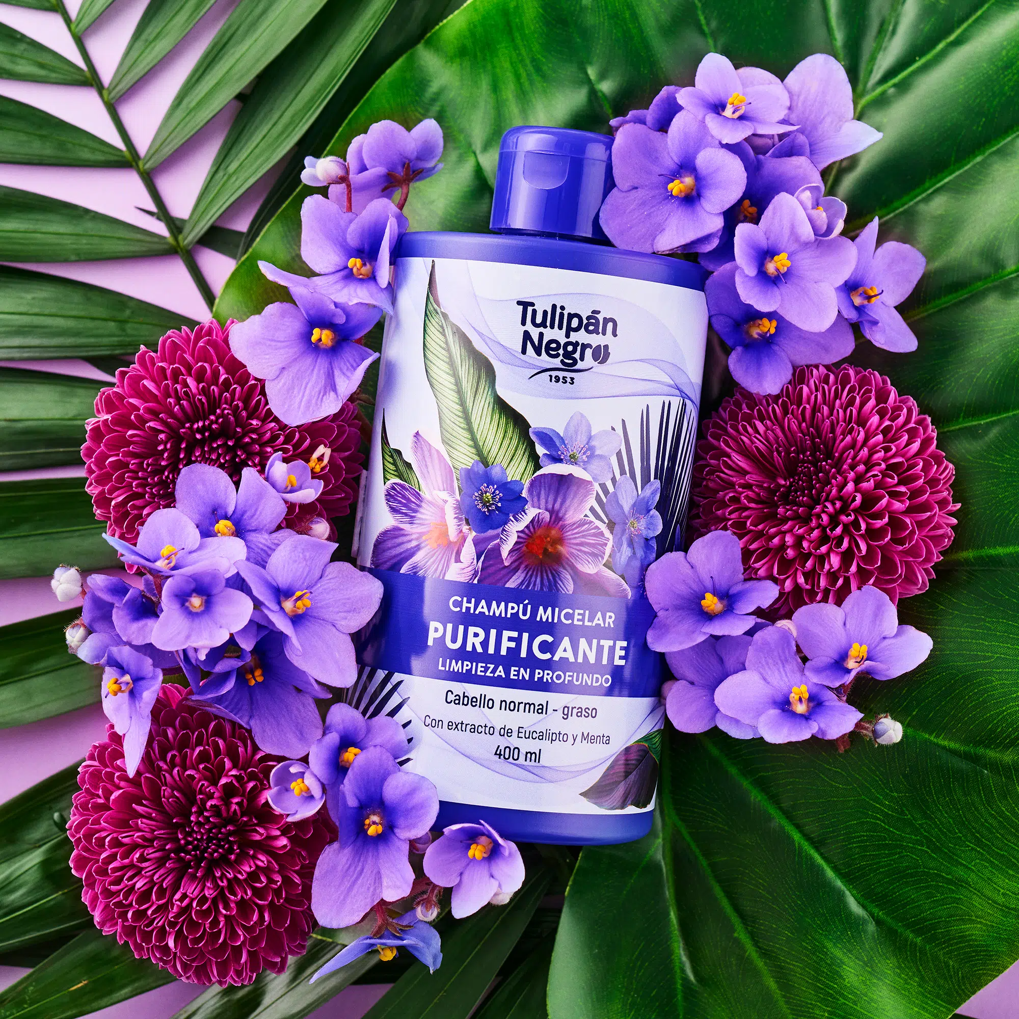 Tulipan Negro Șampon Micelar Purifiant 400ml [1]