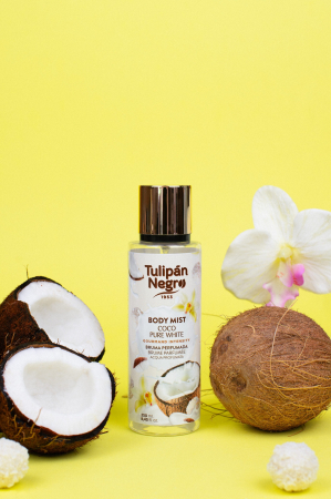 Ingrijire corp - Tulipan Negro Spray de corp Coco Pure White 250 ml