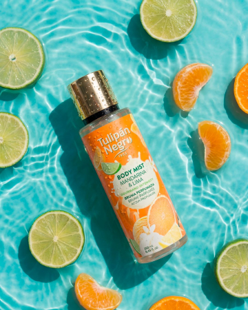 Ingrijire corp - Tulipan Negro Spray de corp Mandarine și Lime 250 ml
