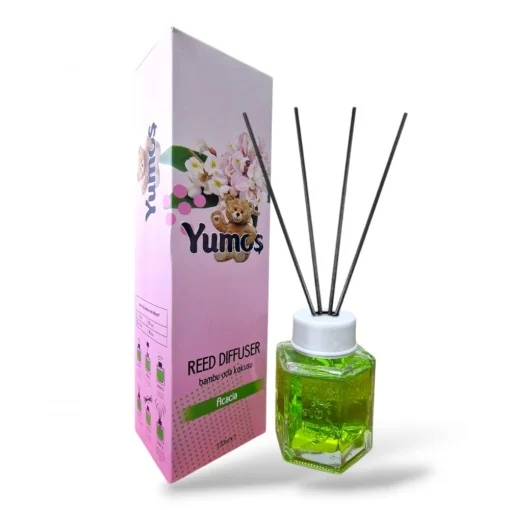 Odorizant camera - YUMOS Odorizant Camera cu Betisoare Acacia 120 ml