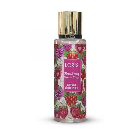 Spray de corp - Loris Spray de Corp Căpșuni, 250 ml