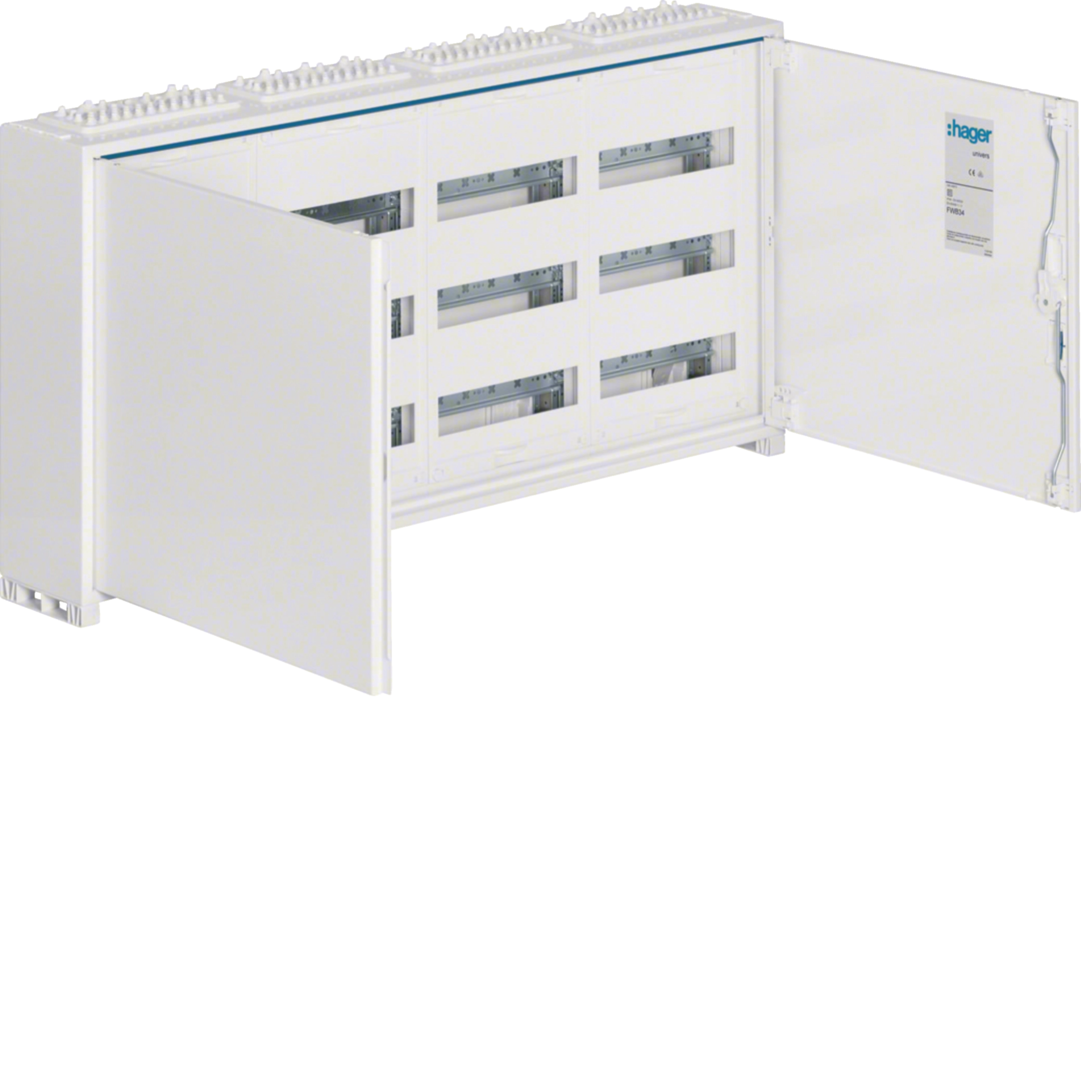 Instalatii electrice - Hager FWB34S tablou metalic 144 module Resigilat