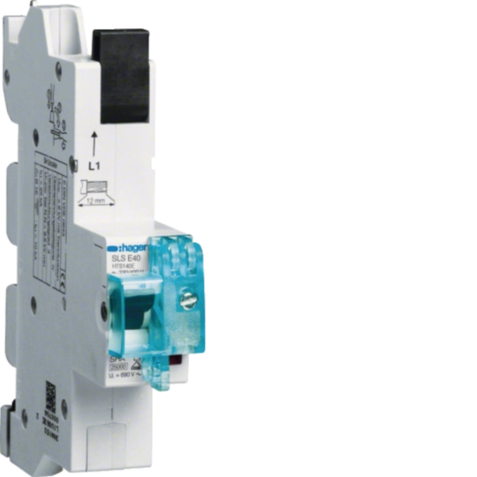 Instalatii electrice - Siguranță automată selectivă 1P 40A QuickConnect , Hager HTS140E