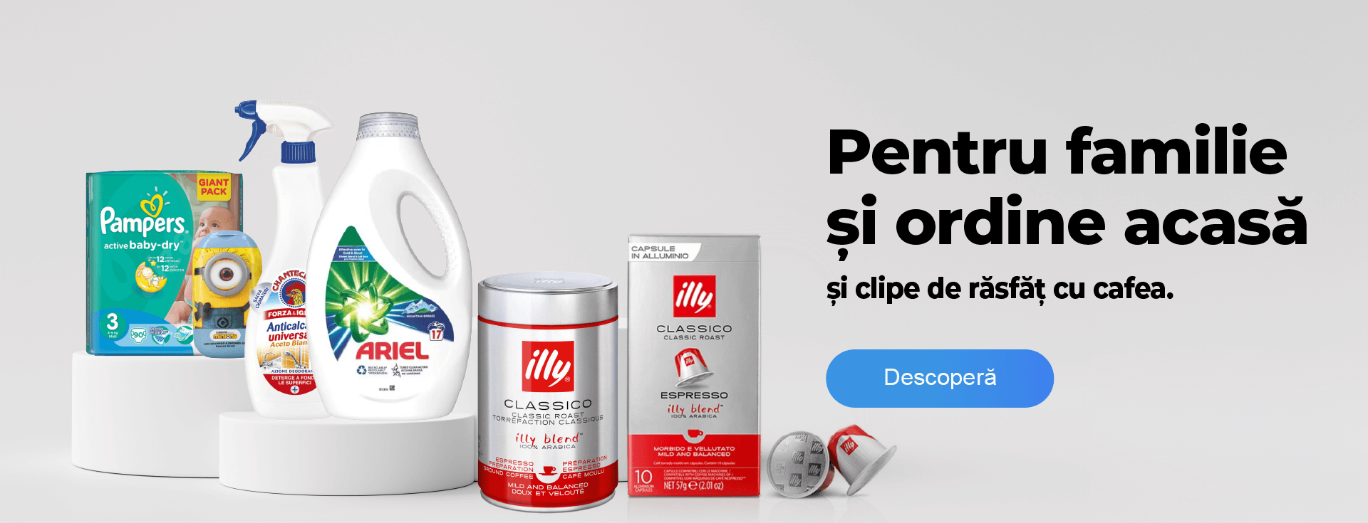 Produse de curatenie pentru casa si produse pentru copii