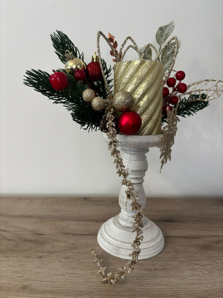 Aranjament pentru Craciun cu suport [2]