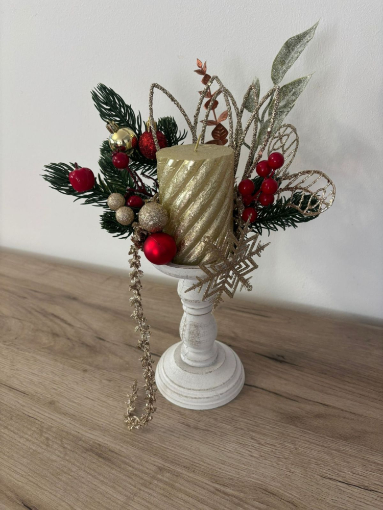 Aranjament pentru Craciun cu suport [3]