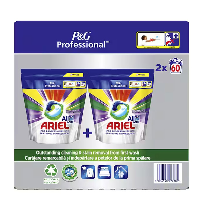 ARIEL DETERGENT CAPSULE 2X60BUC ALLIN1 COLOR [1]