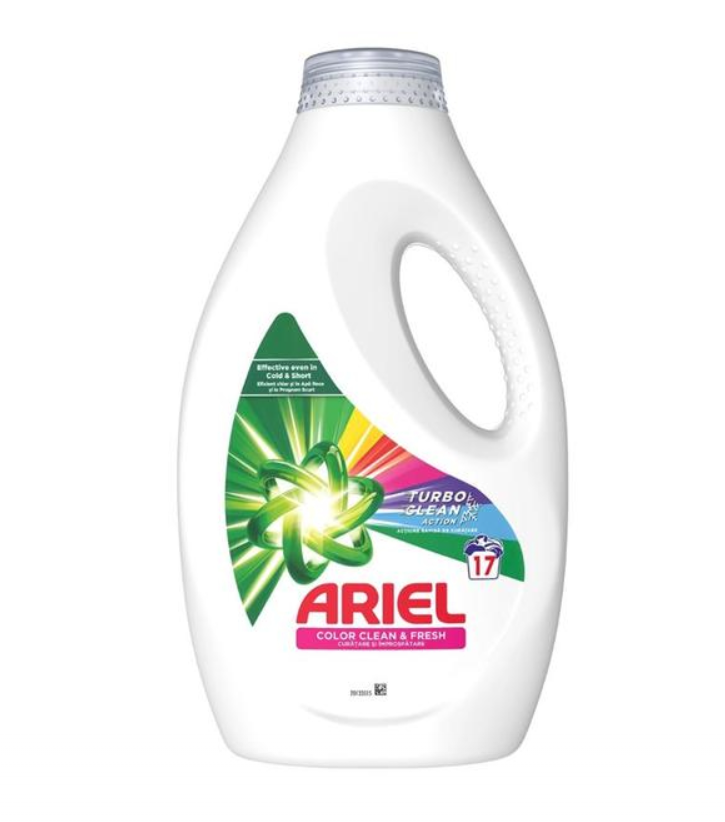 ARIEL DETERGENT LICHID 850ML COLOR CLEAN FRESH 17 SPALARI [1]