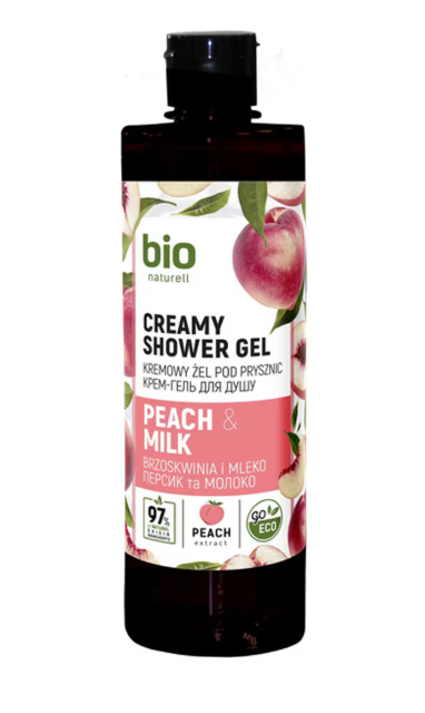 BIO NATURELL GEL DUS 473ML PEACH&MILK [1]
