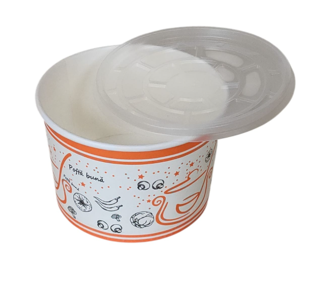 BOL SUPA CARTON + CAPAC 16 OZ   (473 ml)  25BUC/SET [2]