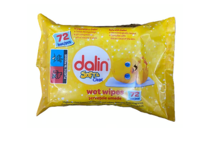 DALIN SERVETELE UMEDE 72BUC SOFT CLEAN [1]